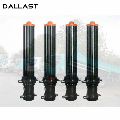 Enkeltvirkende cylinder til dumper